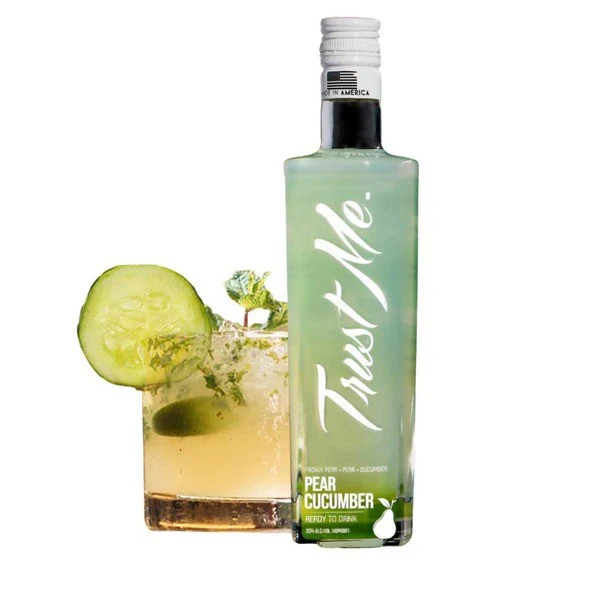 Trust Me Vodka Bottled Cocktail Pear Cucumber (375ml)