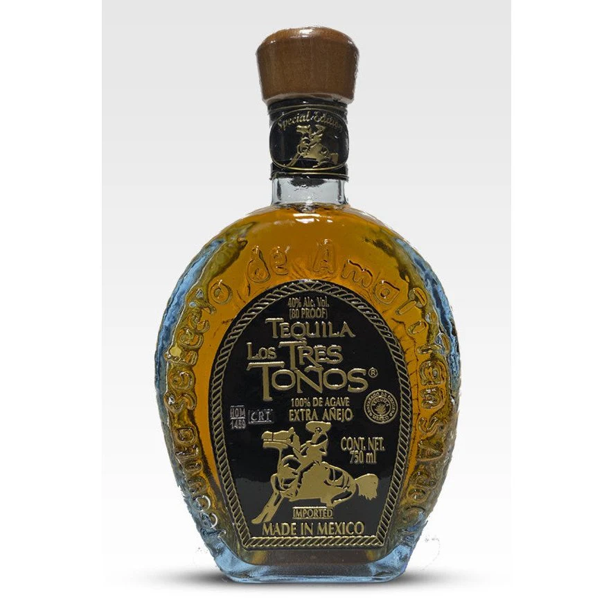 Tequila Los Tres Tonos Extra Anejo (750ml)