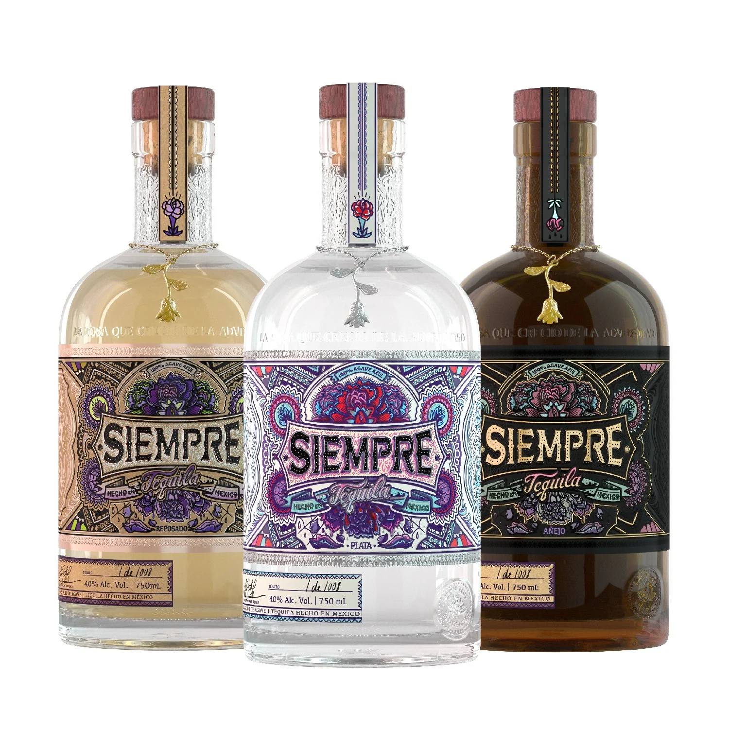 Siempre Tequilla Bundle (750ml)