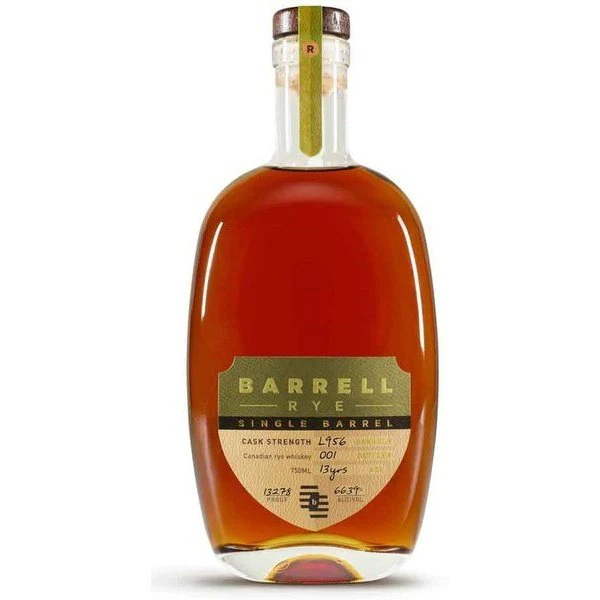 Barrell 13 Year Old - Single Barrel - Canadian Rye Whiskey (750ml)