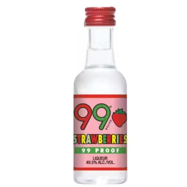 99 Brand Strawberries Liqueur (12x50ml)