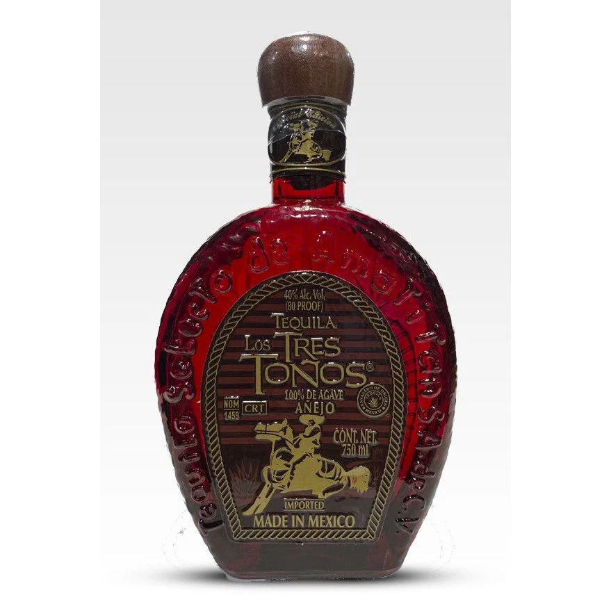 Tequila Los Tres Tonos Anejo (750ml)