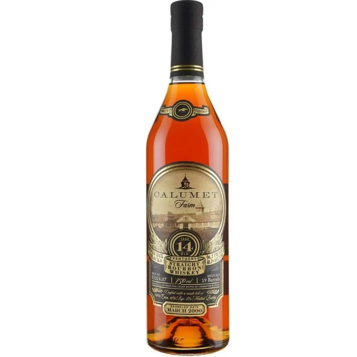 Calumet Farm Kentucky Bourbon Whiskey Aged 14 Years (750ml)