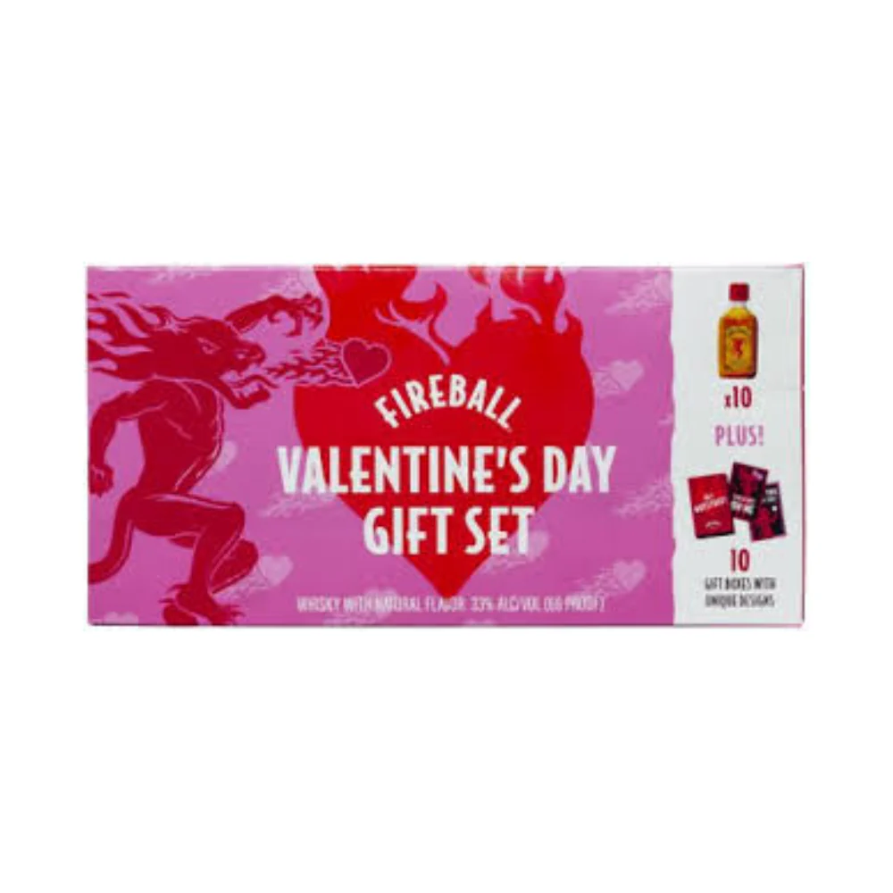 Fireball Valentine's Day Gift Set (10x50ml)