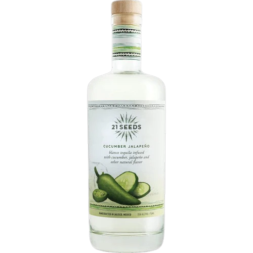 21 Seeds Cucumber Jalapeno Blanco Tequila (750ml)