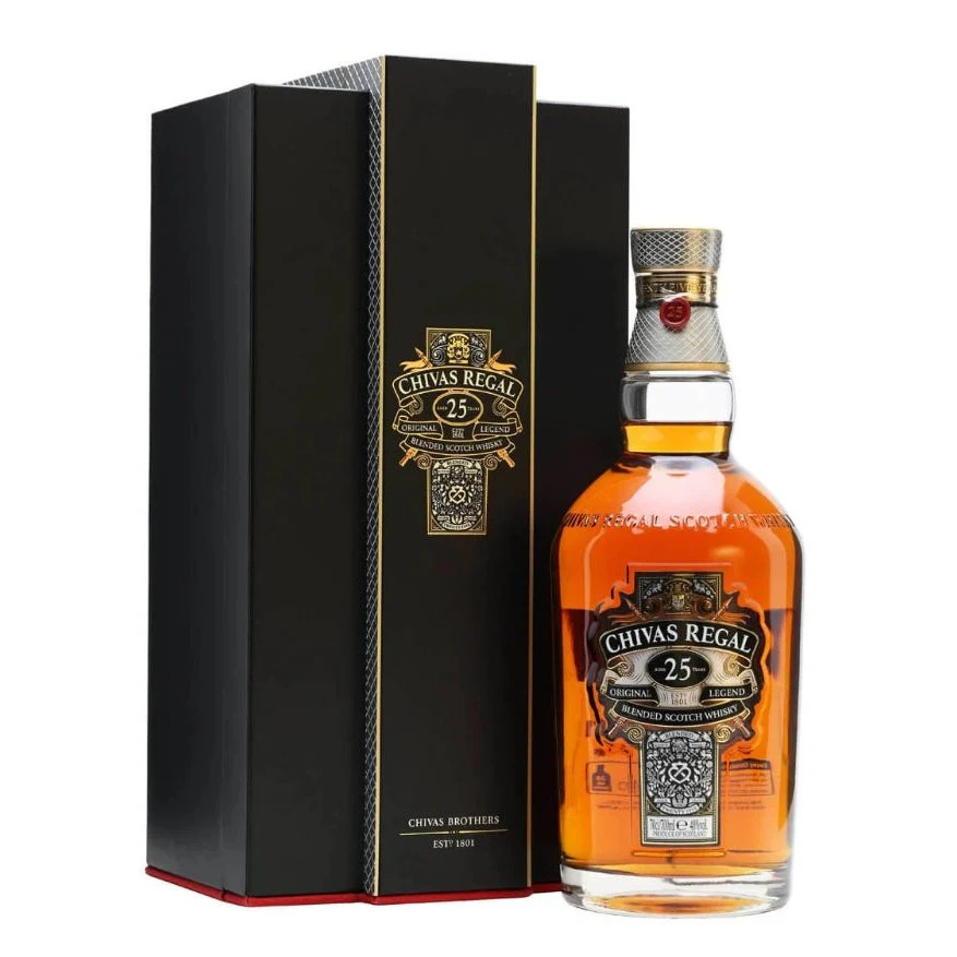 Chivas Regal 25 Year Old Blended Scotch Whisky (750ml)