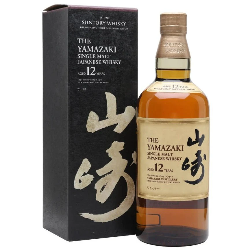 The Yamazaki Single Malt Japanese Whisky - Aged 12 Years (750ml)