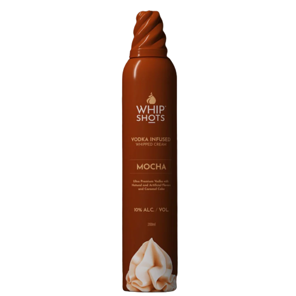 Whip Shots Vodka Infused Mocha Whipped Cream (200ml)