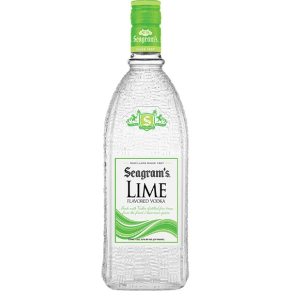 Seagram's Vodka - Lime Flavored Vodka (750ml)