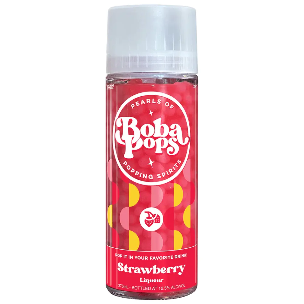 Boba Pops Strawberry Liqueur (375ml)