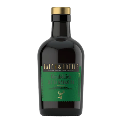 Batch & Bottle Cocktail Glenfiddich Scotch Manhattan (375ml)