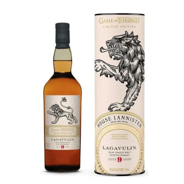 Lagavulin Game of Thrones House Lannister Aged 9 Years (750ml)