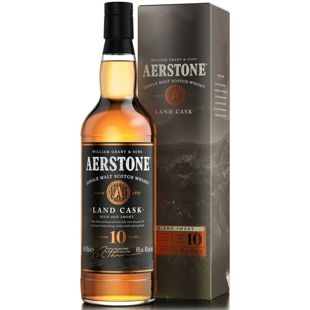 Aerstone 10 Year Old Land Cask Single Malt Scotch Whisky (750ml)