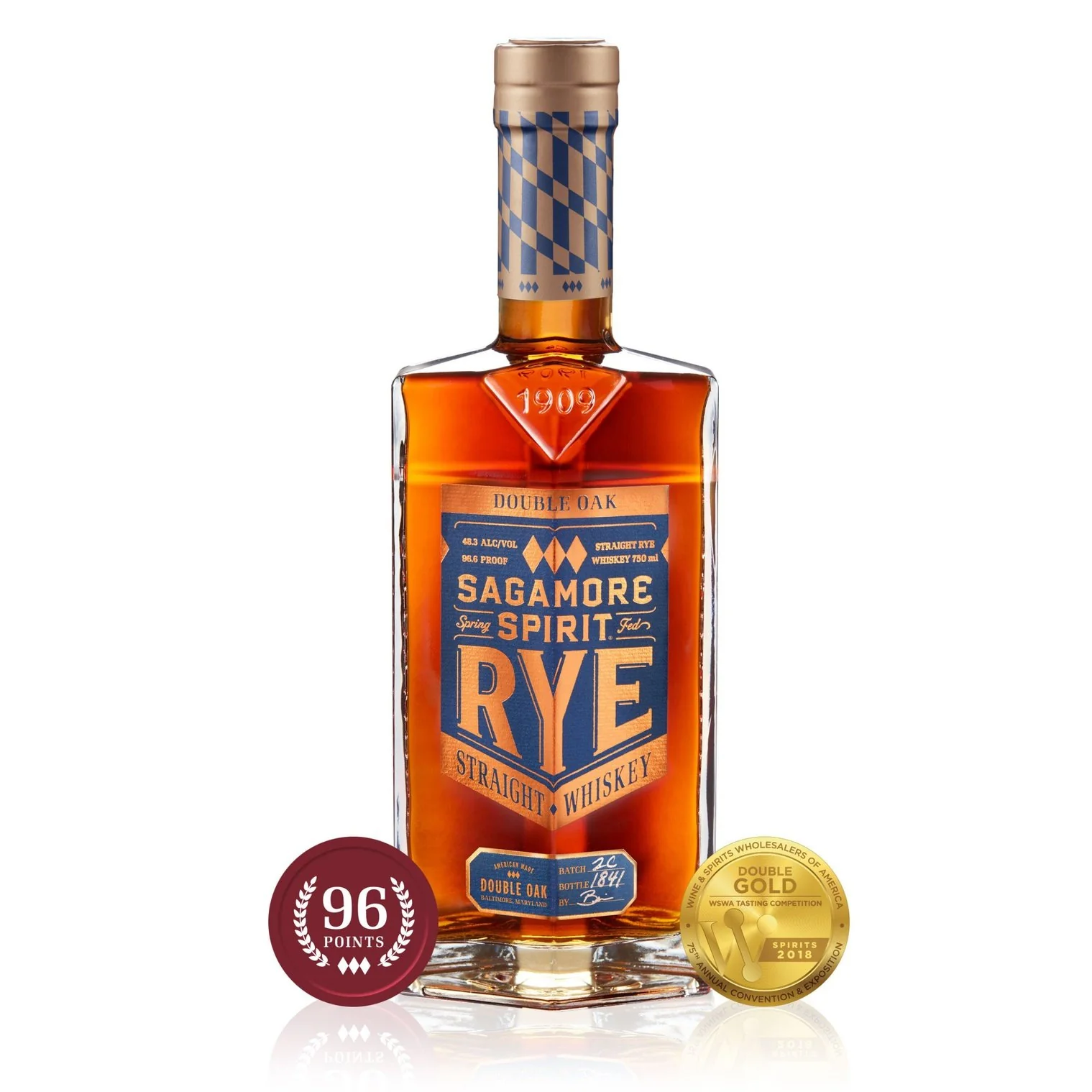 Sagamore Spirit Rye Double Oak - Straight Rye Whiskey (750ml)