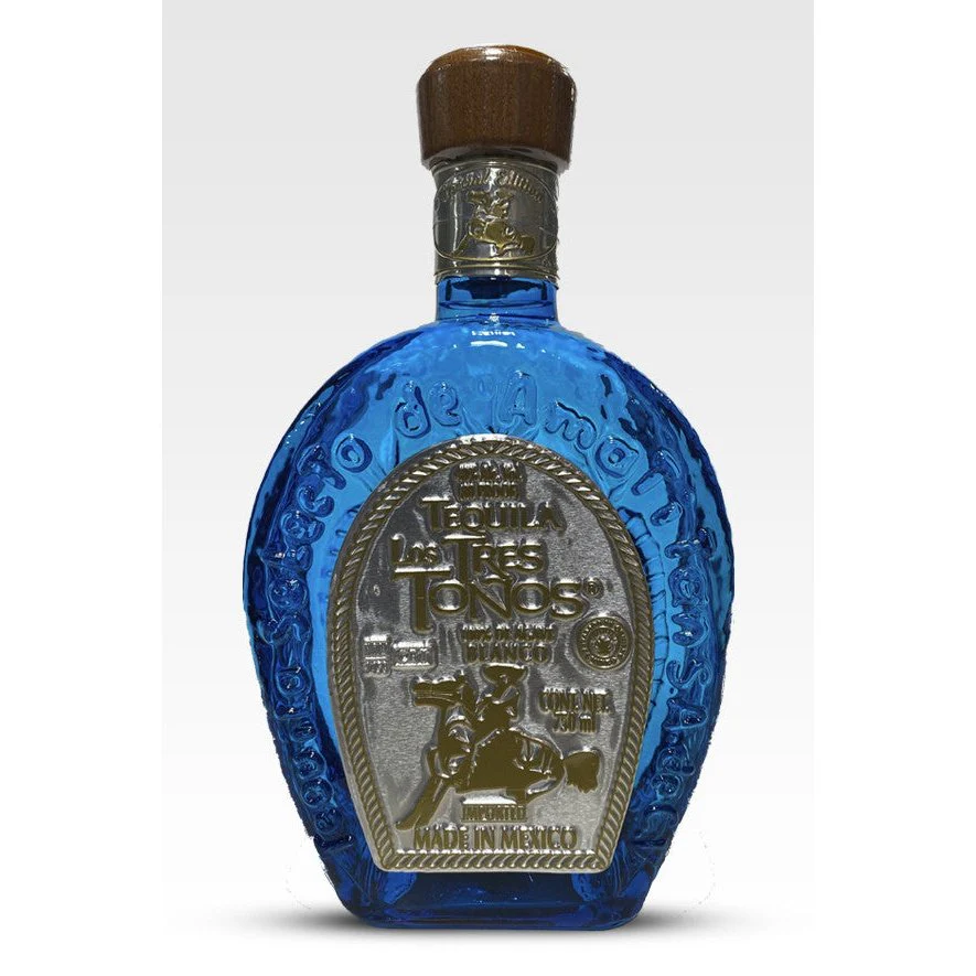 Tequila Los Tres Tonos Blanco (750ml)