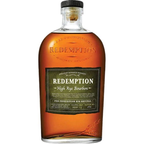 Redemption High Rye Bourbon Whiskey (750ml)