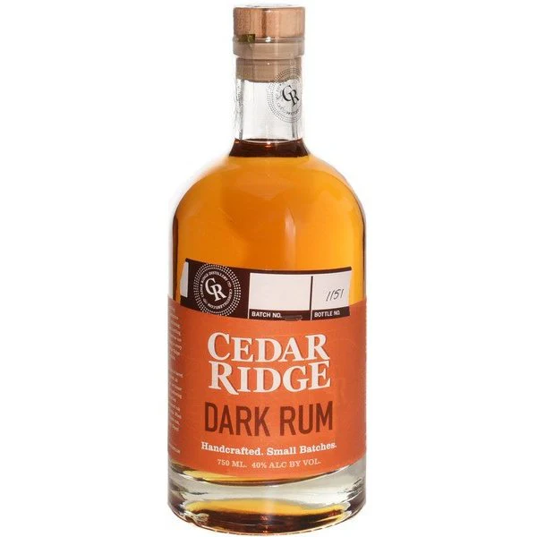 Cedar Ridge Dark Rum (750ml)