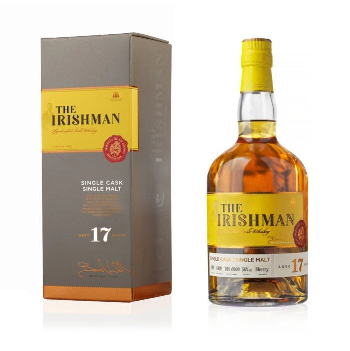 The Irishman Single Cask Single Malt Irish Whiskey Aged 17 Years (750ml)