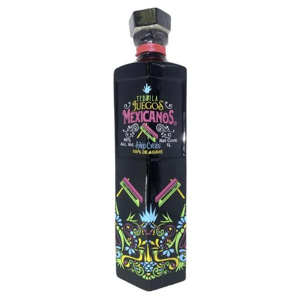 Juegos Mexicanos Anejo Cristal Tequila (1L.)