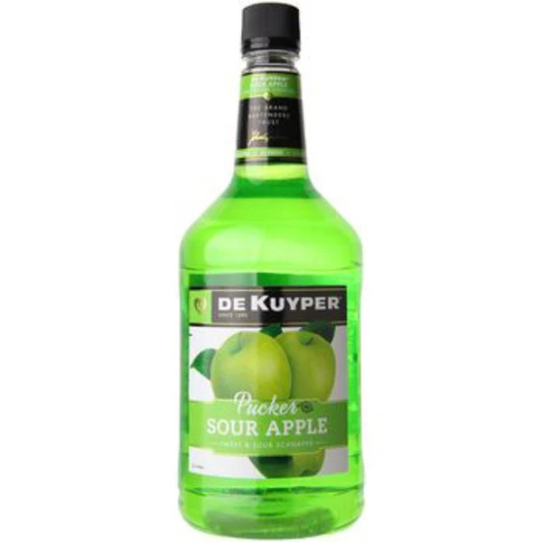 Dekuyper Sour Apple Pucker Liqueur (750ml)
