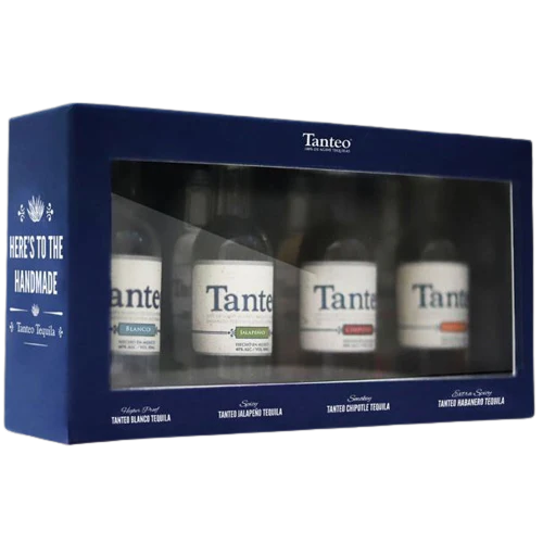 Tanteo Tequila Gift Box (4pk)