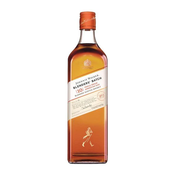 Johnnie Walker Blenders' Batch Aged 10 Years - Triple Grain American Oak Blended Scotch Whisky (750ml)