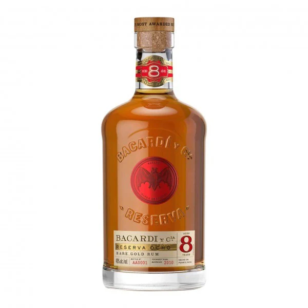 Bacardi Reserva Ocho Rum Aged 8 Years (750ml)