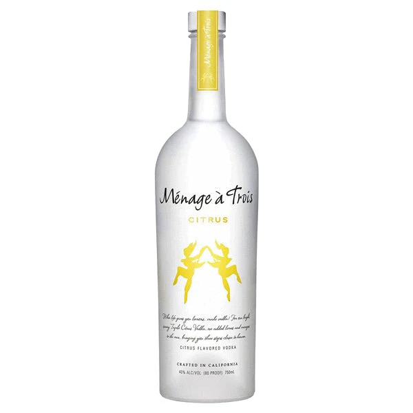 Menage A Trois Citrus Vodka (750ml)