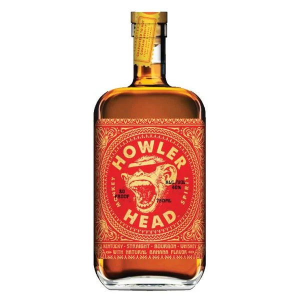 Howler Head Banana Flavored Kentucky Straight Bourbon Whiskey (750ml)