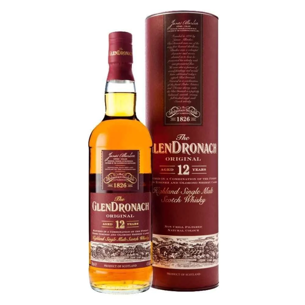 The GlenDronach Original Single Malt Scotch Whisky - Aged 12 Years (750ml)
