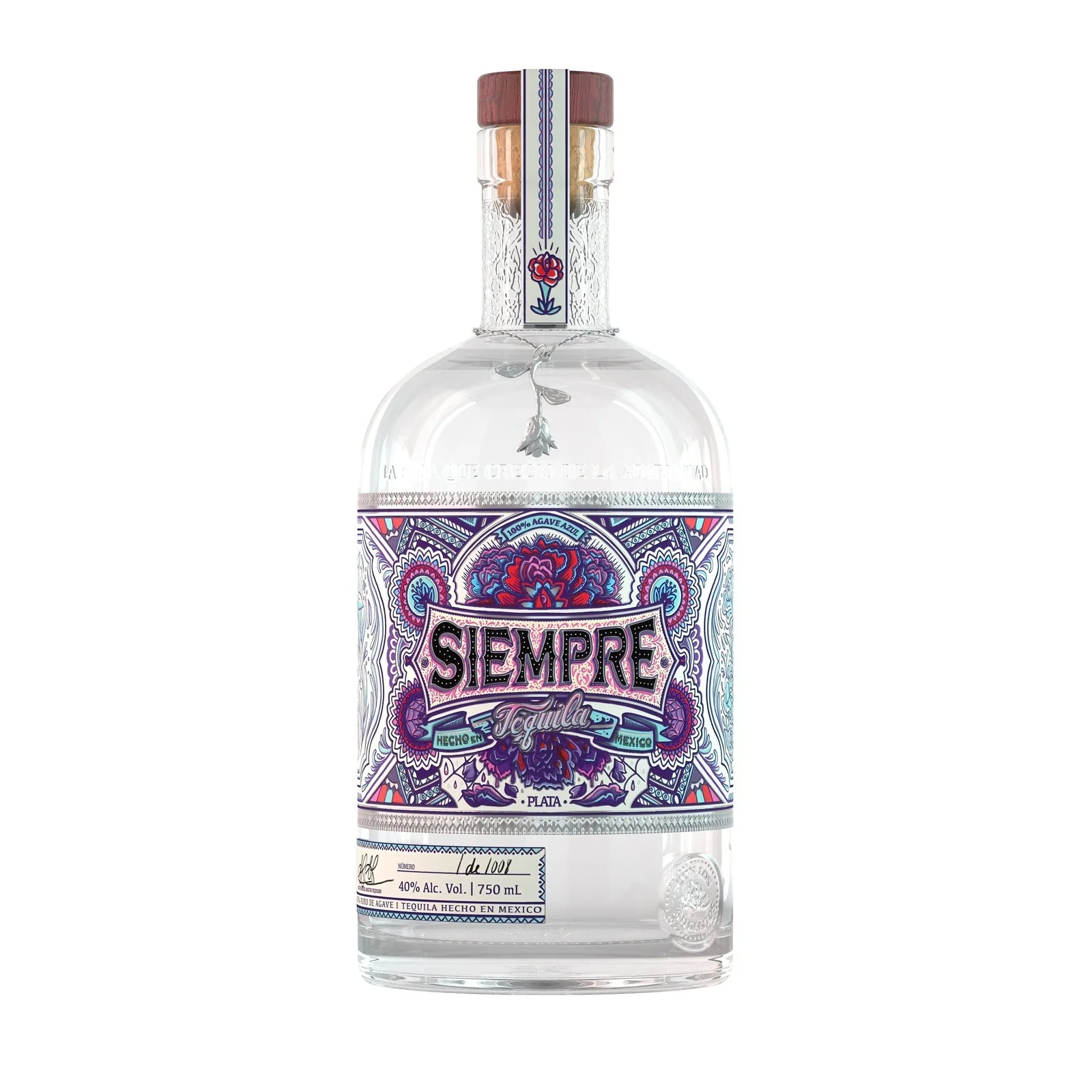 Siempre Plata Tequila (750ml)