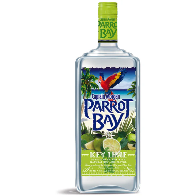 Parrot Bay Key Lime Rum 750ml