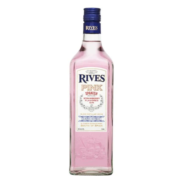 Rives Gin Pink Strawberry (750ml)