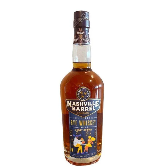 Nashville Barrel Company Small Batch Rye Whiskey (750ml)