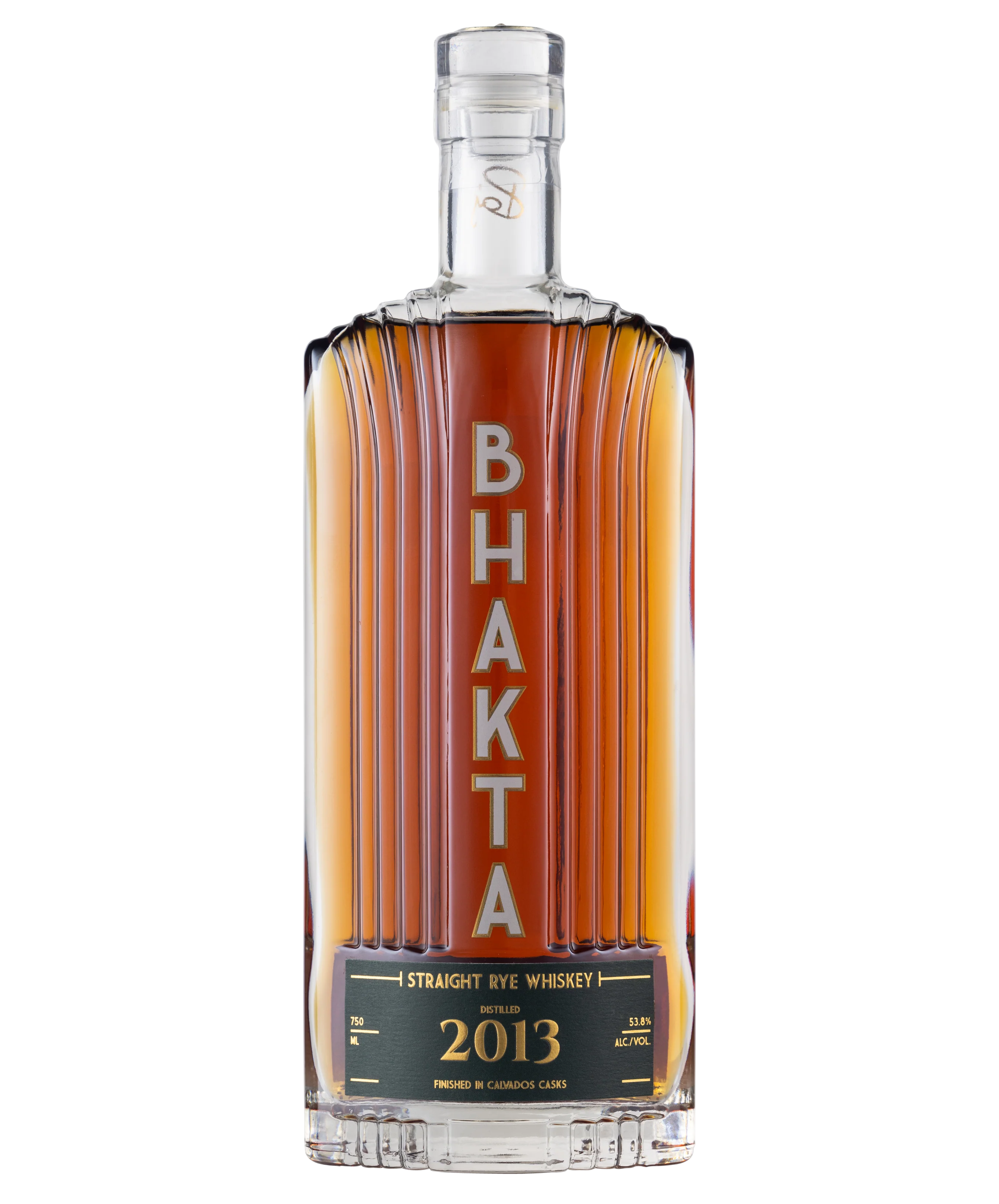 Bhakta 2013 Straight Rye Whiskey Finished in Calvados Casks (750ml)