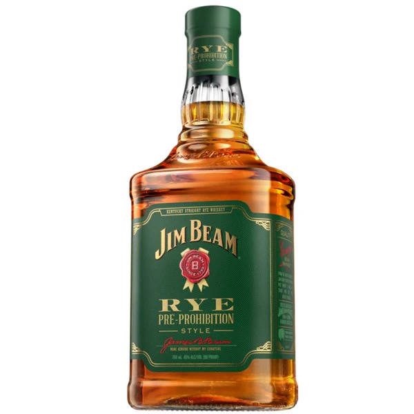 Jim Beam Straight Rye Whiskey Pre Prohibition Style Rye (750ml)