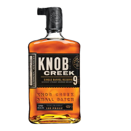Knob Creek 9 Years Old Single Barrel Reserve Bourbon Whiskey (750ml)