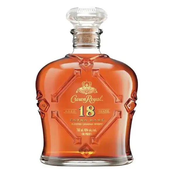 Crown Royal Aged 18 Years Extra Rare Blended Canadian Whisky (750ml)
