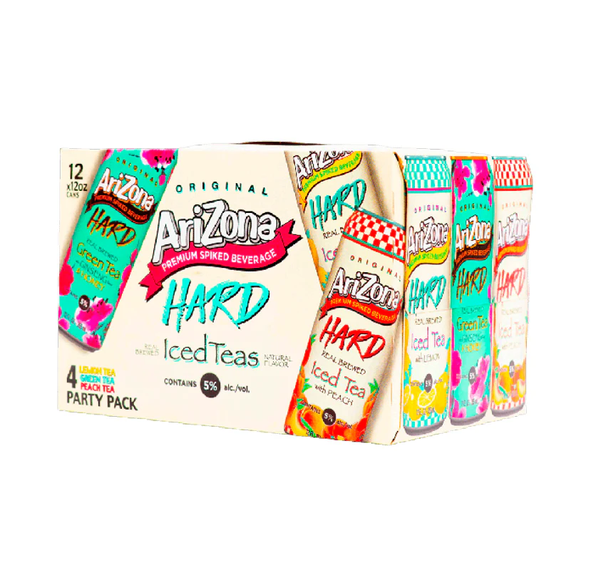 Arizona Hard Iced Tea Party/Variety Pack (12pk)(12oz)