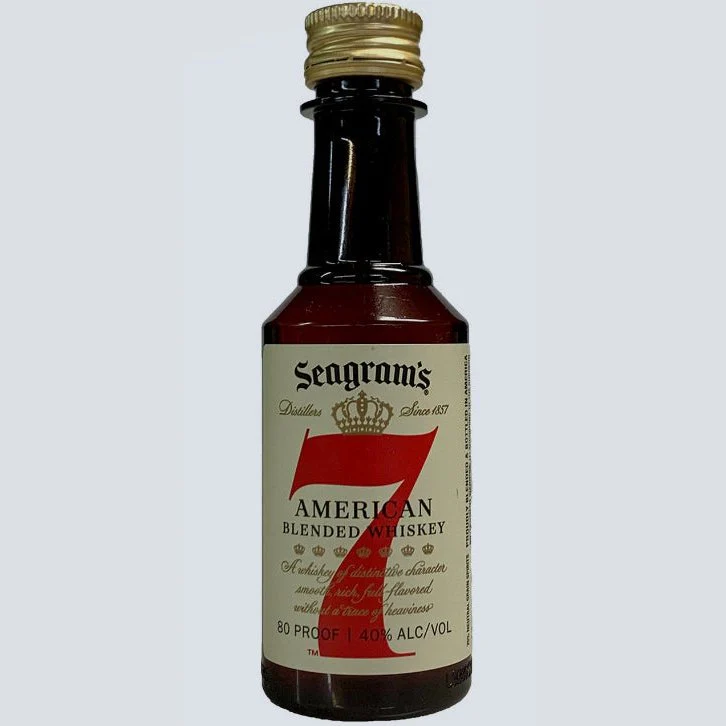 Seagram's 7 Crown American Blended Whiskey (10x50ml)