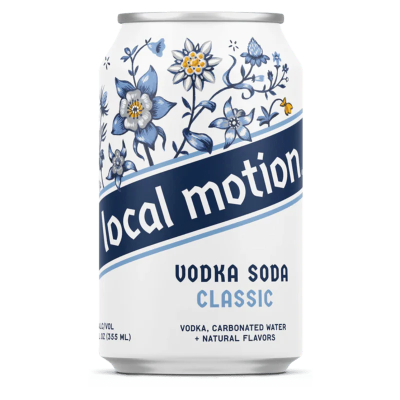 Local Motion Classic Vodka Soda (4x355ml)