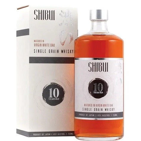 Shibui 10 Year Old Single Grain White Oak Whisky (750ml)