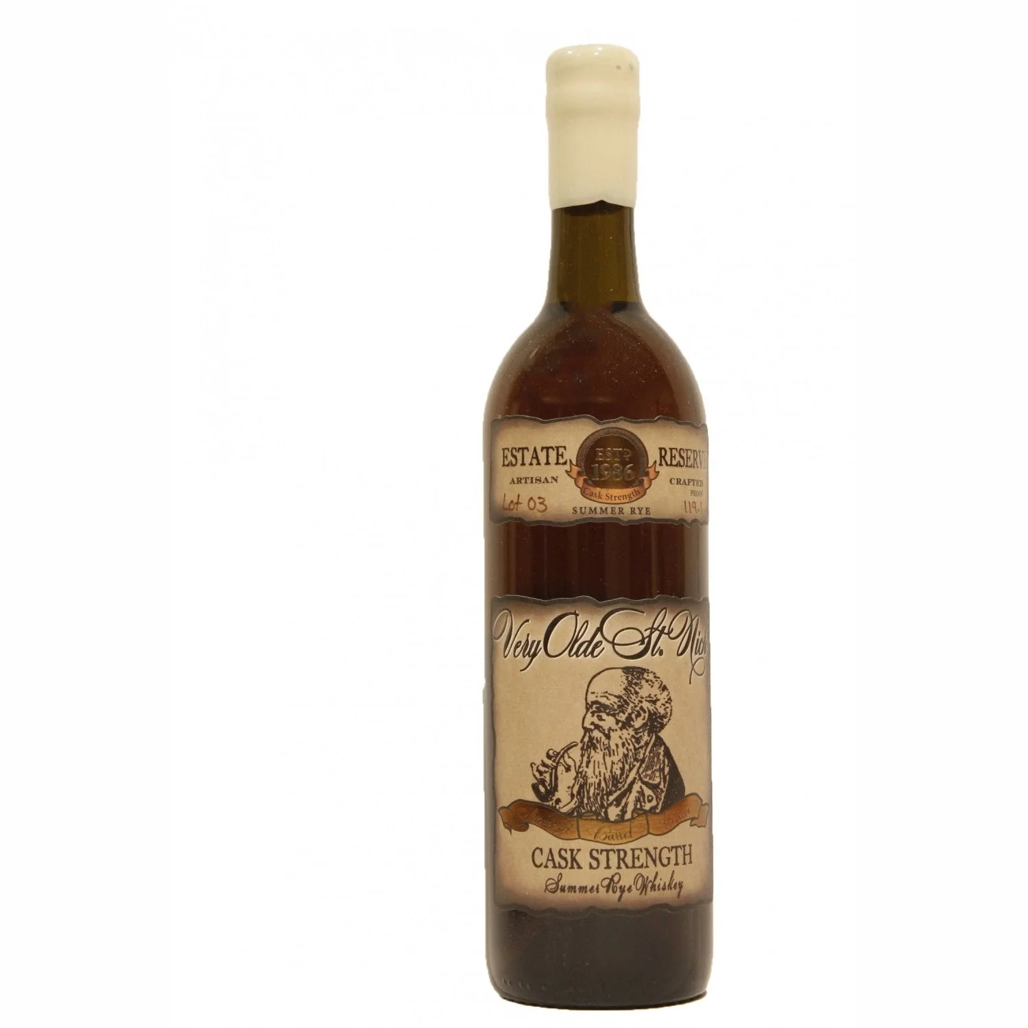 Very Olde St. Nick Cask Strength Summer Rye Whiskey (750ml)