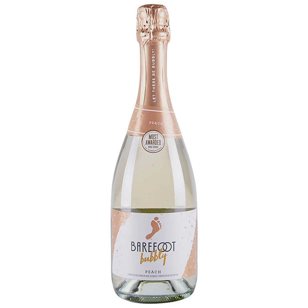 Barefoot Bubbly Peach (750ml)