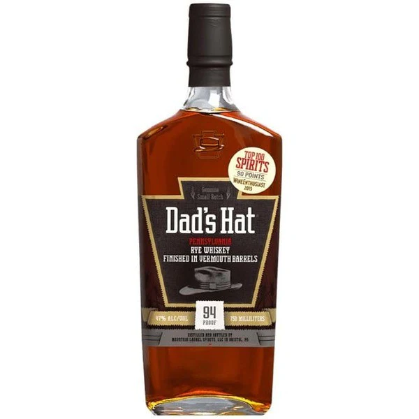 Dad's Hat Pennsylvania Rye Whiskey Finished In Vermouth Barrels (750ml)