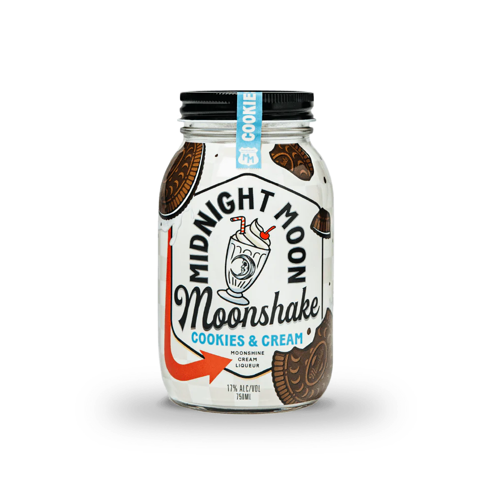 Midnight Moon Moonshine Moonshake Cookies & Cream (12x50ml)
