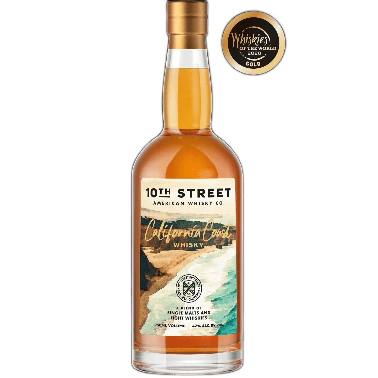 10th Street California Coast Whisky (750ml)