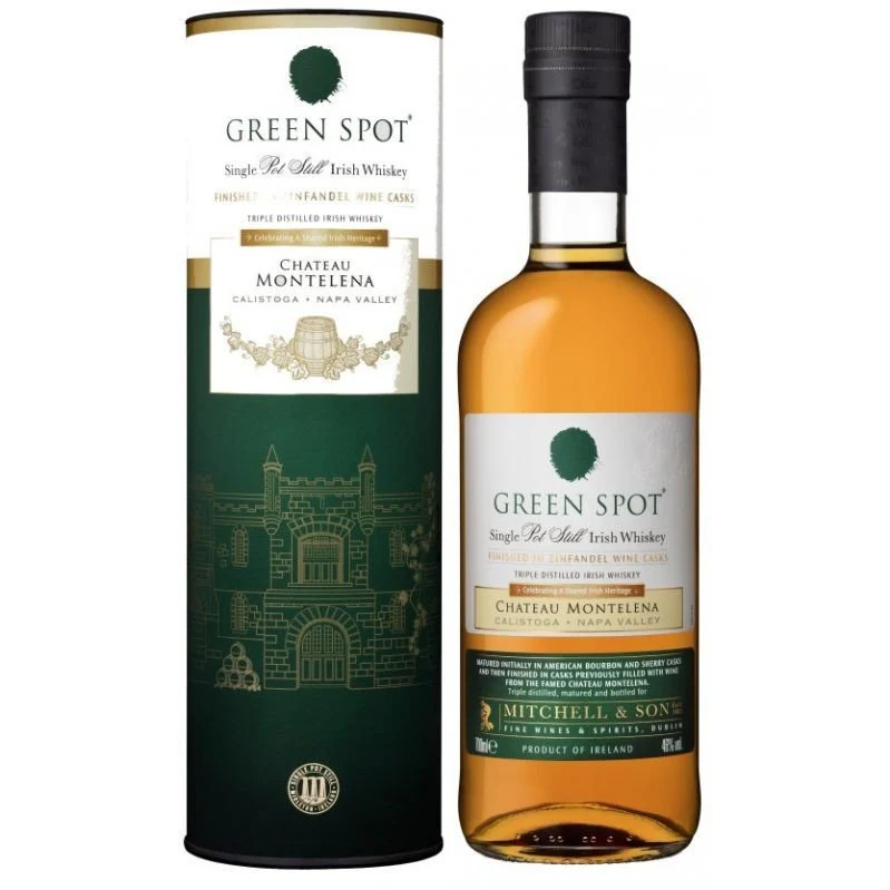 Green Spot Single Pot Still Irish Whiskey Finished in Zinfandel Wine Casks (750ml)