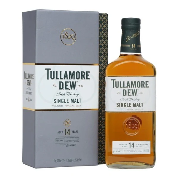 Tullamore Dew 14 Year Old Single Malt Irish Whiskey (750ml)