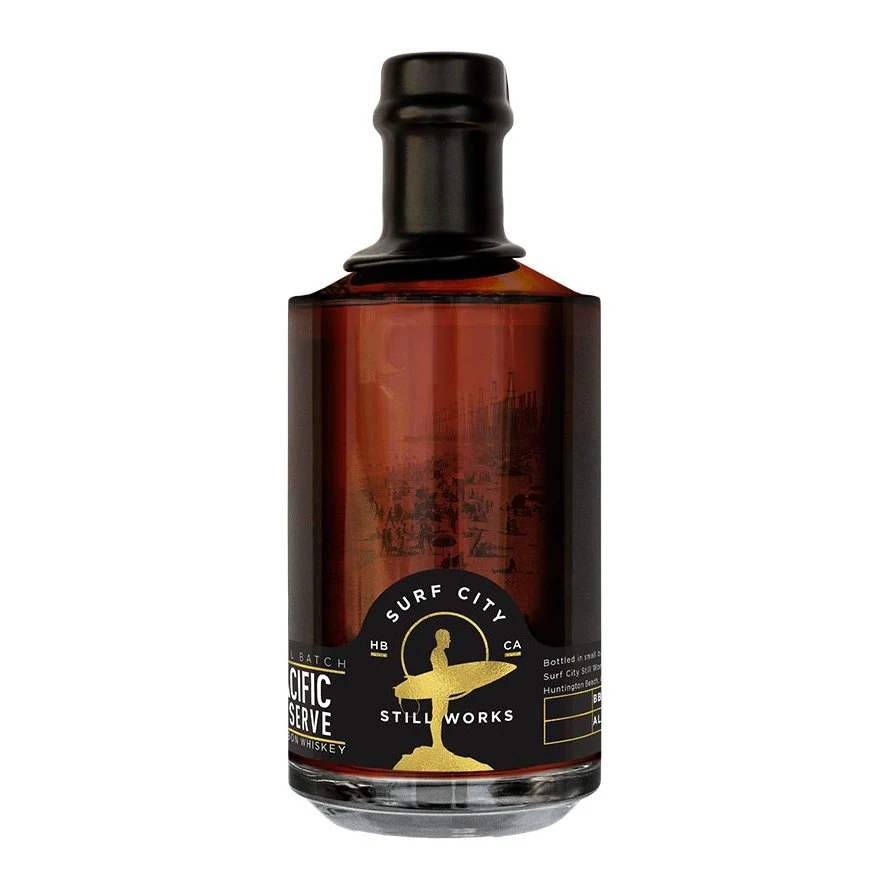 Surf City Pacific Reserve Cask Strength Bourbon (750ml)